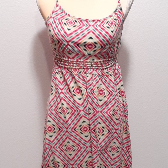 No Boundaries NOBO Junior High Low Design Spaghetti Strap Dress - Size XL 15-17 - Picture 2 of 8